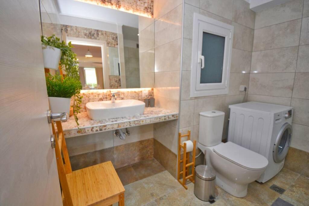 Potamos Deluxe White Apartment Dış mekan fotoğraf
